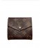 Portafoglio compatto monogram