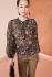 Blusa in seta paisley
