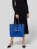 Borsa tote blue