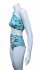 Costume monospalla blue
