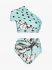 Costume monospalla blue