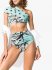 Costume monospalla blue