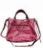 Borsa in nappa rosa