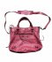 Borsa in nappa rosa