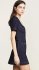 Abito in denim con zip