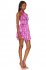 Abito criss cross rosa