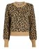 Maglione in lana leopardato