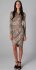 Abito stretch animalier