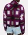 Giacca tartan viola