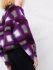 Giacca tartan viola