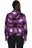Giacca tartan viola