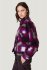 Giacca tartan viola