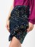 Gonna in paillettes multi