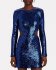 Abito in paillettes blue