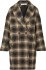 Cappotto in lana tartan