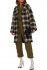 Cappotto in lana tartan