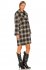 Cappotto in lana tartan