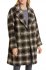 Cappotto in lana tartan
