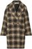 Cappotto in lana tartan