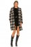 Cappotto in lana tartan
