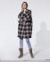 Cappotto in lana tartan
