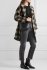 Cappotto in lana tartan
