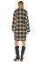 Cappotto in lana tartan