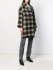 Cappotto in lana tartan