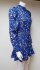 Abito leopardato blu