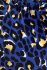 Abito leopardato blu
