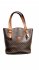 Borsa a spalla in tessuto Macadam