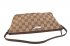 Pochette monogram beige