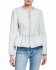 Giacca in denim con zip
