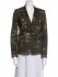 Blazer doppiopetto camouflage