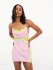 Abito a sottoveste satin