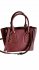 Borsa cross-body bordeaux