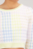Maglia in misto lana a quadri