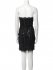 Abito bustier in pizzo