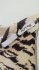 Top animalier con paillettes