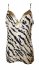 Top animalier con paillettes
