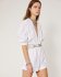 Tuta in cotone bianco