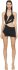 Abito cutout con anelli