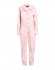 Tuta in cotone stretch rosa