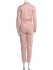 Tuta in cotone stretch rosa