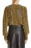 Blusa con stampa geo bronzo