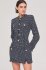 Abito in tweed blue