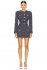 Abito in tweed blue