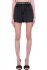 Shorts nero in seta