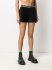Shorts nero in seta