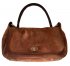 Borsa a sella in pelle scamosciata